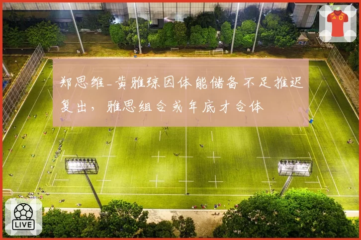 郑思维_黄雅琼因体能储备不足推迟复出，雅思组合或年底才合体